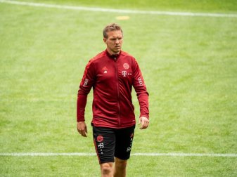 Bayern-Trainer Julian Nagelsmann wundert sich ein wenig über die Shopping-Tour einiger Clubs. Foto: Matthias Balk/dpa