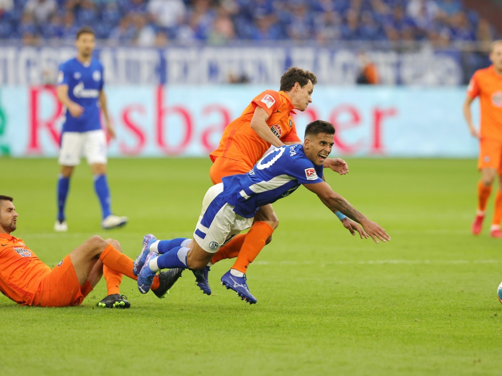 Trotz Führung kam Schalke 04 nicht über ein Remis hinaus