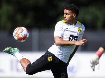 Großes Erbe: Beim BVB soll Donyell Malen den nach Manchester gewechselten Jadon Sancho ersetzen. Foto: David Inderlied/dpa Großes Erbe: Beim BVB soll Donyell Malen den nach Manchester gewechselten Jadon Sancho ersetzen. Foto: David Inderlied/dpa