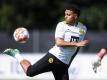 Großes Erbe: Beim BVB soll Donyell Malen den nach Manchester gewechselten Jadon Sancho ersetzen. Foto: David Inderlied/dpa