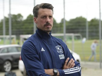 Trainer bei der SpVgg Unterhaching: Sandro Wagner. Foto: Uwe Lein/dpa Trainer bei der SpVgg Unterhaching: Sandro Wagner. Foto: Uwe Lein/dpa