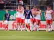 Jahn Regensburg setzte sich souverän bei Holstein Kiel durch. Foto: Gregor Fischer/dpa