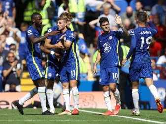 Der FC Chelsea hatte zum Saisonauftakt gegen Crystal Palace keine Probleme. Foto: Paul Terry/CSM via ZUMA Wire/dpa Der FC Chelsea hatte zum Saisonauftakt gegen Crystal Palace keine Probleme. Foto: Paul Terry/CSM via ZUMA Wire/dpa