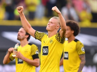 War von der Frankfurter Defensive nicht aufzuhalten: Dortmunds Erling Haaland. Foto: Marius Becker/dpa War von der Frankfurter Defensive nicht aufzuhalten: Dortmunds Erling Haaland. Foto: Marius Becker/dpa