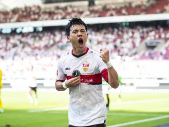 Stuttgarts neuer Kapitän Wataru Endo spielte gegen Fürth groß auf. Foto: Tom Weller/dpa Stuttgarts neuer Kapitän Wataru Endo spielte gegen Fürth groß auf. Foto: Tom Weller/dpa