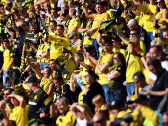 In Dortmund sorgten 25.000 Fans für Stimmung. Foto: Marius Becker/dpa In Dortmund sorgten 25.000 Fans für Stimmung. Foto: Marius Becker/dpa