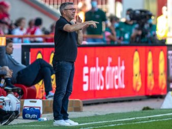 Urs Fischer ist mit dem 1. FC Union Berlin ungern der Favorit. Foto: Andreas Gora/dpa Urs Fischer ist mit dem 1. FC Union Berlin ungern der Favorit. Foto: Andreas Gora/dpa