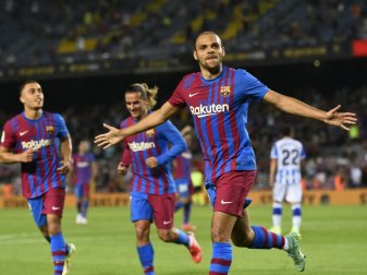 Martin Braithwaite konnte mit zwei Toren überzeugen Martin Braithwaite konnte mit zwei Toren überzeugen