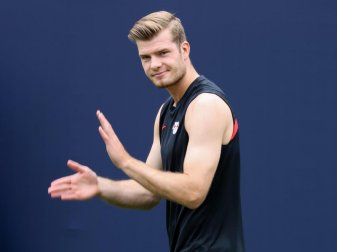 Steht vor einem Abgang bei RB Leipzig: Alexander Sörloth. Foto: Jan Woitas/dpa-Zentralbild/dpa Steht vor einem Abgang bei RB Leipzig: Alexander Sörloth. Foto: Jan Woitas/dpa-Zentralbild/dpa