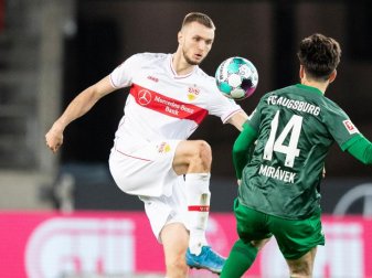 Konnte wieder mit der Mannschaft trainieren: VfB-Stürmer Sasa Kalajdzic (l). Foto: Tom Weller/dpa Konnte wieder mit der Mannschaft trainieren: VfB-Stürmer Sasa Kalajdzic (l). Foto: Tom Weller/dpa