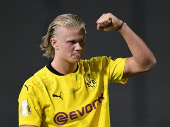 Weltklasse-Stürmer Erling Haaland geht auch in der Saison 2021/22 für den BVB auf Torejagd. Foto: Arne Dedert/dpa Weltklasse-Stürmer Erling Haaland geht auch in der Saison 2021/22 für den BVB auf Torejagd. Foto: Arne Dedert/dpa