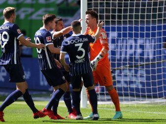 Der VfL Bochum freut sich auf ihr erstes Heimpsiel Der VfL Bochum freut sich auf ihr erstes Heimpsiel