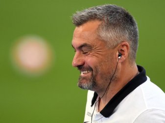 Bochum-Coach Thomas Reis freut sich auf das Heimspiel. Foto: Swen Pförtner/dpa Bochum-Coach Thomas Reis freut sich auf das Heimspiel. Foto: Swen Pförtner/dpa