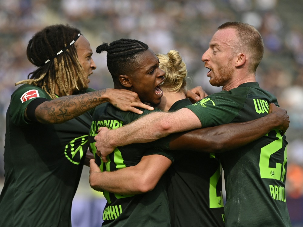 Der VfL Wolfsburg gewinnt in Berlin 2:1
