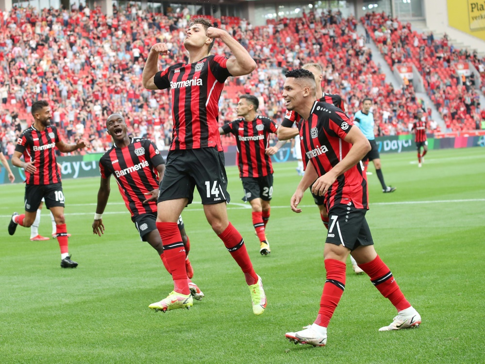 Leverkusen gewinnt deutlich gegen Gladbach