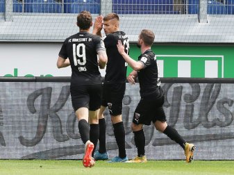 Bilbija (M.) hatte die beste Chance für die Schanzer Bilbija (M.) hatte die beste Chance für die Schanzer