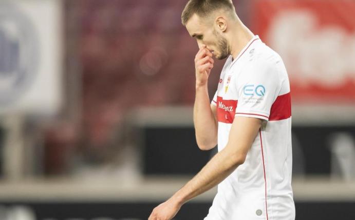 Sasa Kalajdzic wird dem VfB lange fehlen. Foto: Tom Weller/dpa