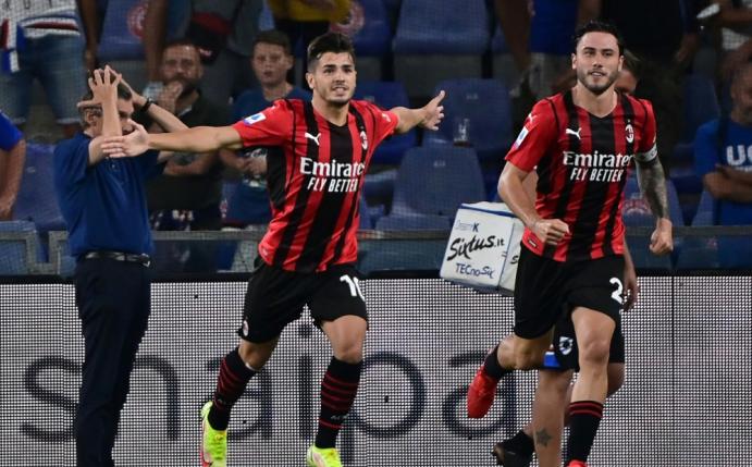 Brahim Diaz (l.) erzielte für Milan das Tor des Tages