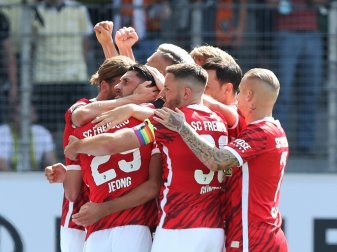 Der SC Freiburg gewann zuletzt gegen Borussia Dortmund Der SC Freiburg gewann zuletzt gegen Borussia Dortmund