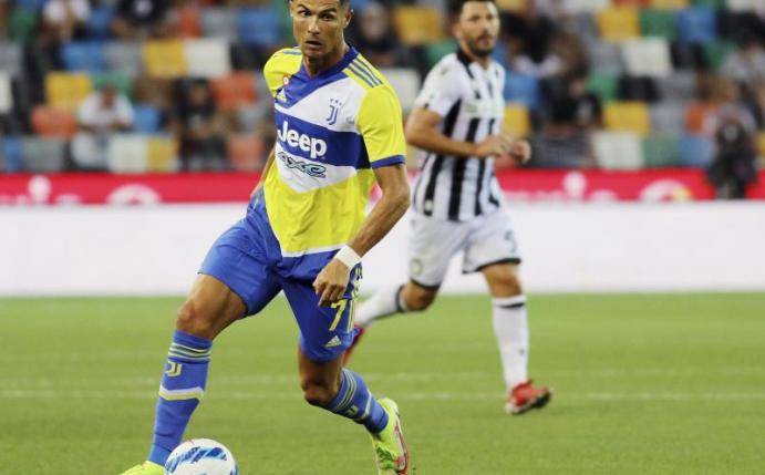 Cristiano Ronaldo steht offenbar vor einem Wechsel von Juventus Turin zu Manchester City. Foto: Andrea Bressanutti/LaPresse/AP/dpa