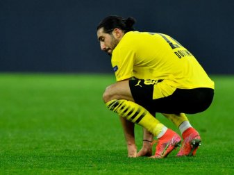 Dortmunds Emre Can hat sich am Oberschenkel verletzt. Foto: Martin Meissner/AP-Pool/dpa Dortmunds Emre Can hat sich am Oberschenkel verletzt. Foto: Martin Meissner/AP-Pool/dpa