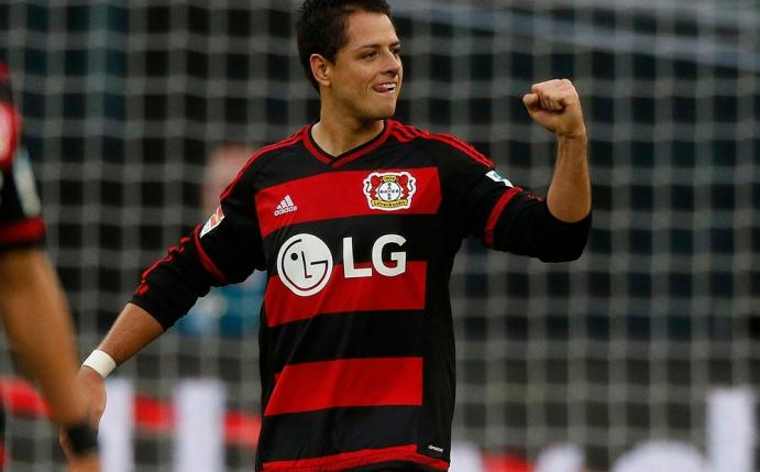 Javier Hernandez mit seinem elften Saisontor(PIXATHLON/SID-IMAGES)