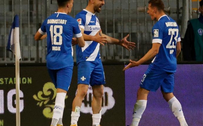 Darmstadt sichert sich mit vier Toren den Sieg