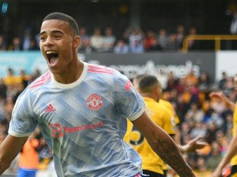 Mason Greenwood erzielte das Tor des Tages für United Mason Greenwood erzielte das Tor des Tages für United