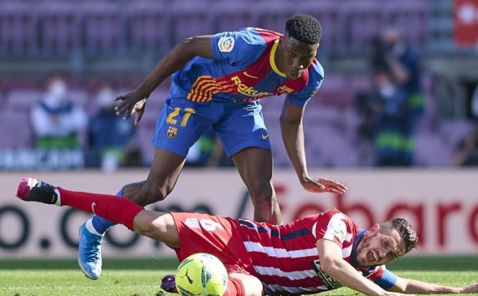 Kommt vom FC Barcelona nach Leipzig: Ilaix Moriba (oben). Foto: Gerard Franco Crespo/DAX via ZUMA Wire/dpa
