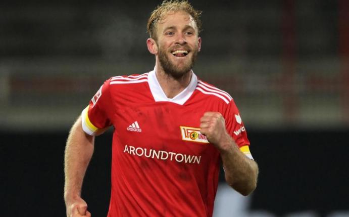 Griesbeck verlässt Union Berlin nach einem Jahr in Richtung Fürth. Foto: Soeren Stache/dpa-Zentralbild/ZB