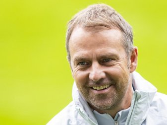 Hansi Flick gibt am Donnerstag beim Länderspiel gegen Liechtenstein sein Debüt als Bundestrainer. Foto: Tom Weller/dpa Hansi Flick gibt am Donnerstag beim Länderspiel gegen Liechtenstein sein Debüt als Bundestrainer. Foto: Tom Weller/dpa