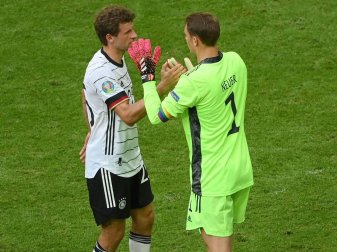 Einsatz von Thomas Müller (l.) und Manuel Neuer ungewiss Einsatz von Thomas Müller (l.) und Manuel Neuer ungewiss