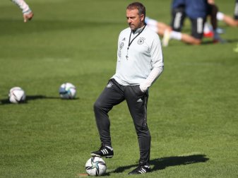 Wird sein erstes Spiel als Fußball-Bundestrainer absolvieren: Hansi Flick. Foto: Tom Weller/dpa Wird sein erstes Spiel als Fußball-Bundestrainer absolvieren: Hansi Flick. Foto: Tom Weller/dpa
