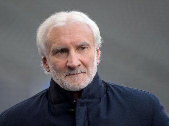 Richtet warnende Worte Richtung FIFA: Rudi Völler. Foto: Soeren Stache/dpa-Zentralbild/Pool/dpa Richtet warnende Worte Richtung FIFA: Rudi Völler. Foto: Soeren Stache/dpa-Zentralbild/Pool/dpa