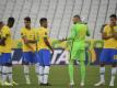 Unterbrechung beim Spitzenspiel Brasilien - Argentinien