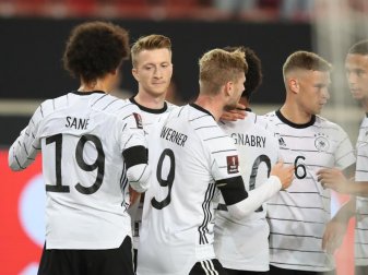 Ohne Probleme setzte sich das DFB-Team in Stuttgart gegen Armenien durch. Foto: Tom Weller/dpa Ohne Probleme setzte sich das DFB-Team in Stuttgart gegen Armenien durch. Foto: Tom Weller/dpa