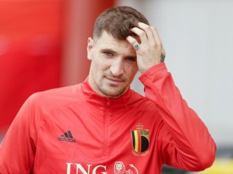 Der Belgier Thomas Meunier hat muskuläre Probleme. Foto: Bruno Fahy/BELGA/dpa