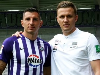 Der Serbe Nikola Trujic (l.) wechselt ins Erzgebirge Der Serbe Nikola Trujic (l.) wechselt ins Erzgebirge