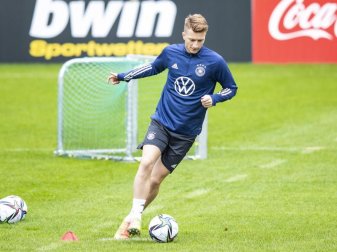 Marco Reus konnte nicht am Abschlusstraining teilnehmen. Foto: Tom Weller/dpa Marco Reus konnte nicht am Abschlusstraining teilnehmen. Foto: Tom Weller/dpa