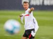 Hat aktuell nur ein Rumpfteam auf dem Trainingsplatz: RB-Coach Jesse Marsch. Foto: Jan Woitas/dpa-Zentralbild/dpa