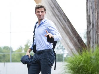 Bayern-Profi Thomas Müller geht von einem schnellen Comeback aus. Foto: Tom Weller/dpa