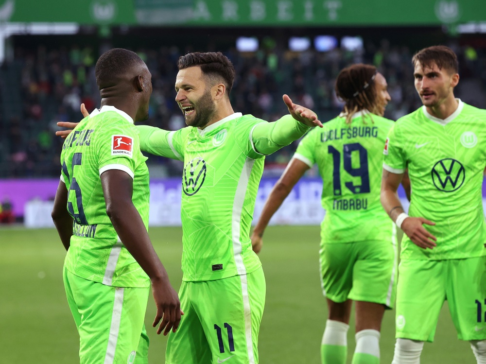 Der Vfl Wolfsburg bleibt Tabellenführer der Bundesliga