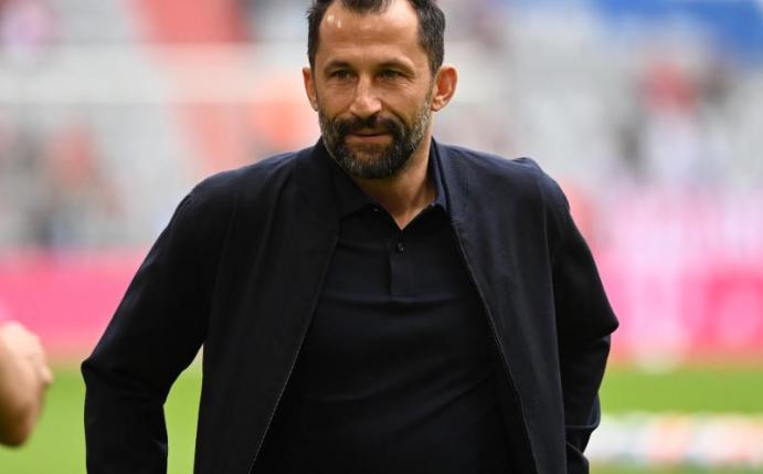 Zeigte sich leicht verstimmt: Bayerns Sportvorstand Hasan Salihamidzic. Foto: Sven Hoppe/dpa