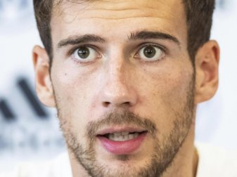 Die Vertragsverlängerung beim FC Bayern soll kurz bevorstehen: Leon Goretzka. Foto: Tom Weller/dpa Die Vertragsverlängerung beim FC Bayern soll kurz bevorstehen: Leon Goretzka. Foto: Tom Weller/dpa