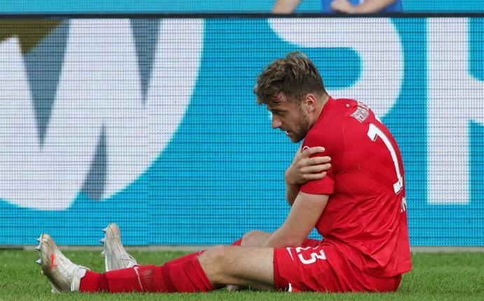 Lukas Klünter verletzte sich an der Schulter 