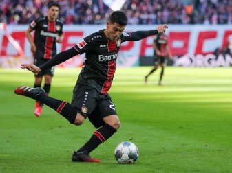 Leverkusens Exequiel Palacios fällt für die Bundesliga-Partie gegen den VfB Stuttgart aus. Foto: Jan Woitas/dpa-Zentralbild/dpa Leverkusens Exequiel Palacios fällt für die Bundesliga-Partie gegen den VfB Stuttgart aus. Foto: Jan Woitas/dpa-Zentralbild/dpa