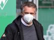 Frank Baumann, Geschäftsführer Sport bei Werder Bremen, freut sich auf das Nordderby gegen den HSV. Foto: Carmen Jaspersen/dpa/Archivbild
