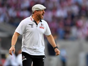 Kölns Trainer Steffen Baumgart ist immer emotional bei der Sache. Foto: Marius Becker/dpa Kölns Trainer Steffen Baumgart ist immer emotional bei der Sache. Foto: Marius Becker/dpa