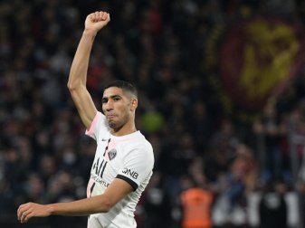 Achraf Hakimi erzielt den späten Siegtreffer Achraf Hakimi erzielt den späten Siegtreffer