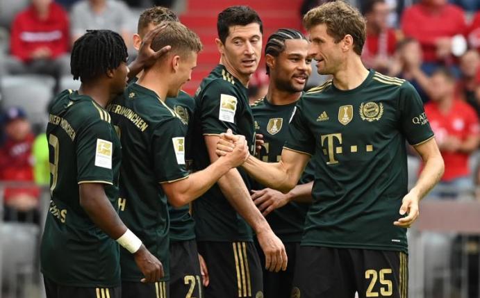 Am vergangenen Wochenende waren die Bayern gegen Bochum siebenmal erfolgreich. Foto: Sven Hoppe/dpa